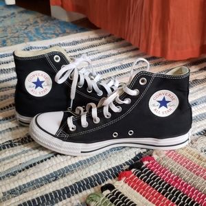 Black Converse Hightops
